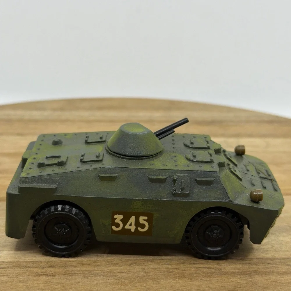 Arsenal BRDM-2 Toy Armored Car Kids 4.5in Green Good Vintage USSR Soviet Boxed